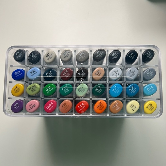 Copic Sketch Markers - Assorted Colors, set of 36 - Picture 2 of 5